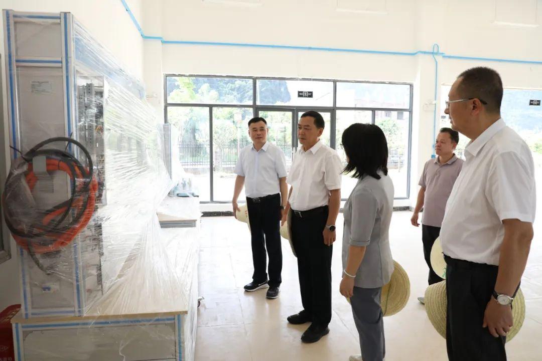 彭代元到昭平县黄姚镇调研项目建设工作
